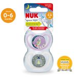 NUK Space Night soother, 0-6m