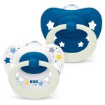 NUK Signature Night Soother, pink