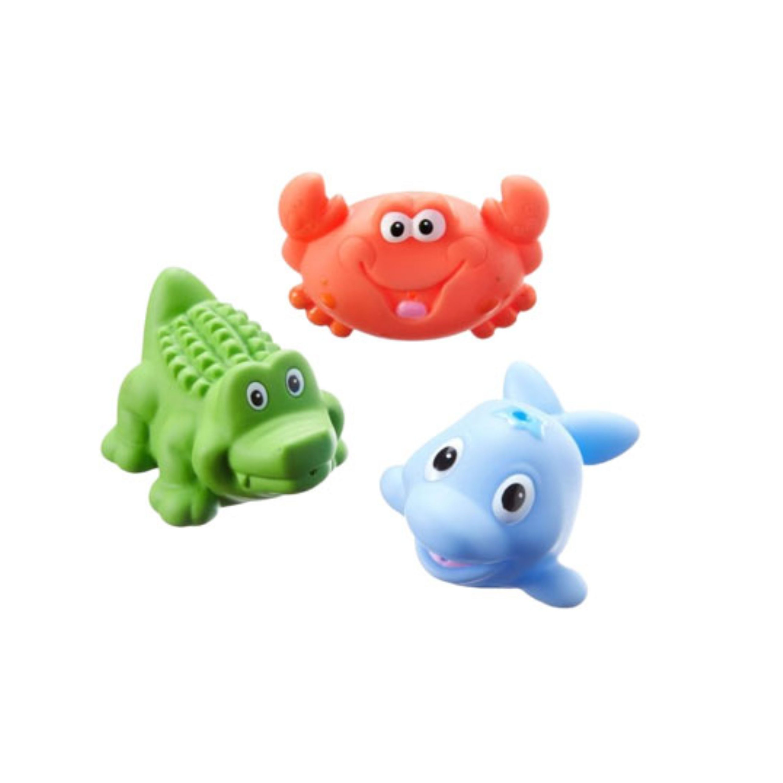 Nuby bath squirters, 3 pack