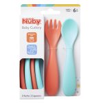 Nuby Bright Cutlery BPA Free 3pk