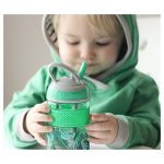 Nuby Thirsty Kids Freestyle Hard Straw Water Bottle