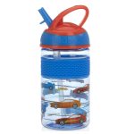 Nuby Thirsty Kids Freestyle Hard Straw Water Bottle