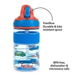 Nuby Thirsty Kids Freestyle Hard Straw Water Bottle