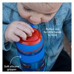 Nuby Thirsty Kids Freestyle Hard Straw Water Bottle