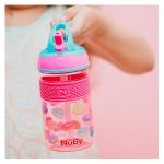 Nuby Thirsty Kids Freestyle Hard Straw Water Bottle