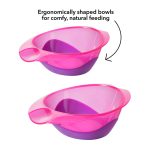 Nuby Bowls with Lid & Cutlery BPA Free