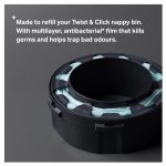 Tommee Tippee Sangenic Twist and Click Cassette, 3pk