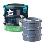 Tommee Tippee Sangenic Twist and Click Cassette, 3pk