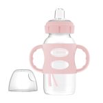 Dr Brown’s Milestones Sippy Spout Bottle with Silicone Handles 270ml (1)