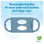 Dr Brown’s Milestones Sippy Spout Bottle with Silicone Handles 270ml (1)