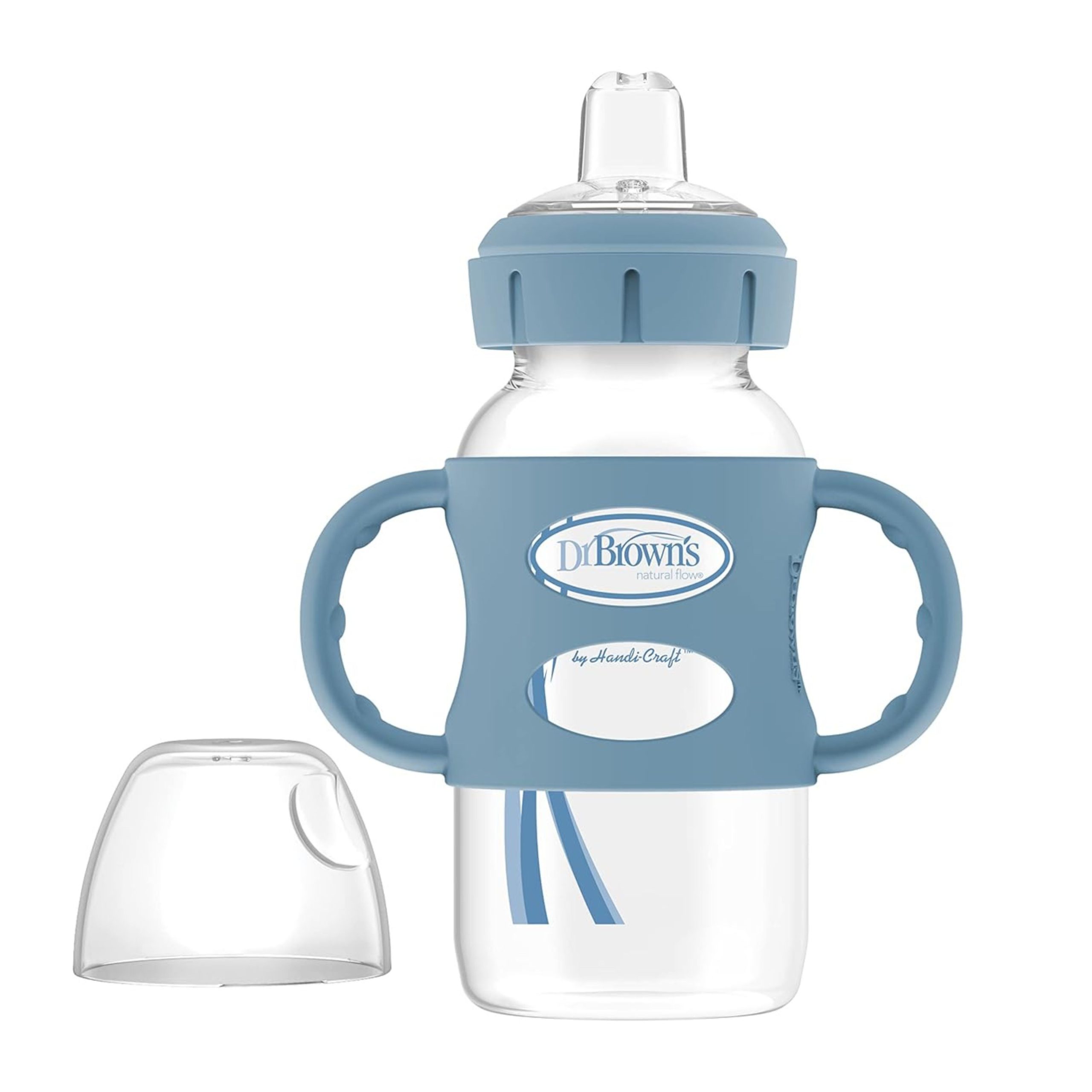 Dr Brown's Milestones Sippy Spout Bottle with Silicone Handles 270ml