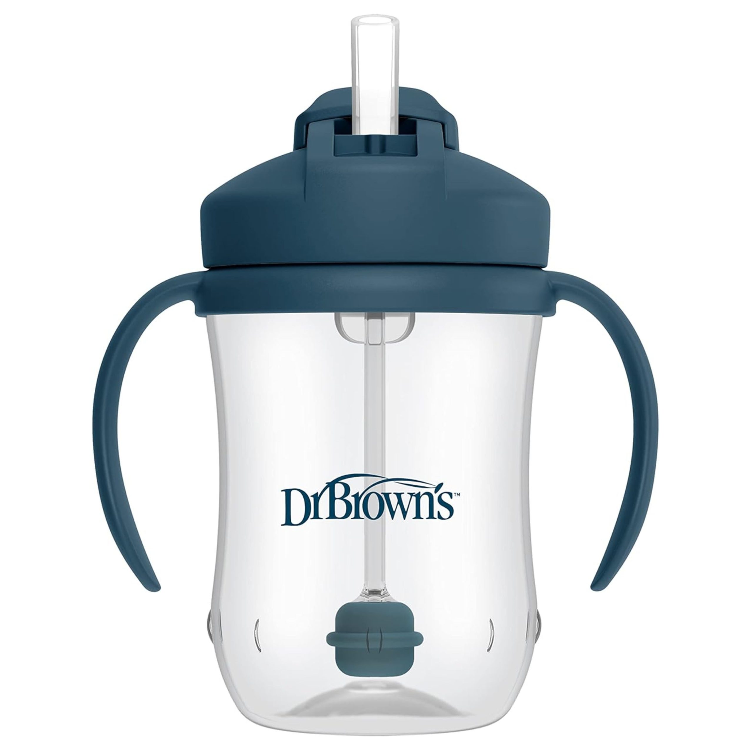 Dr Brown's Straw Cup 270ml, navy