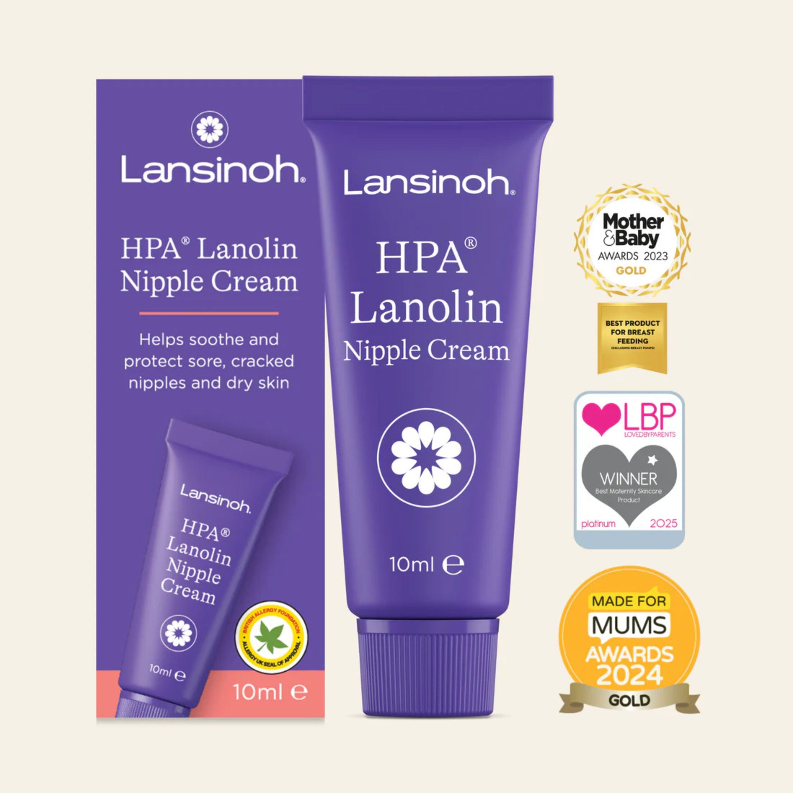Lansinoh HPA Lanolin Nipple Cream, 10ml