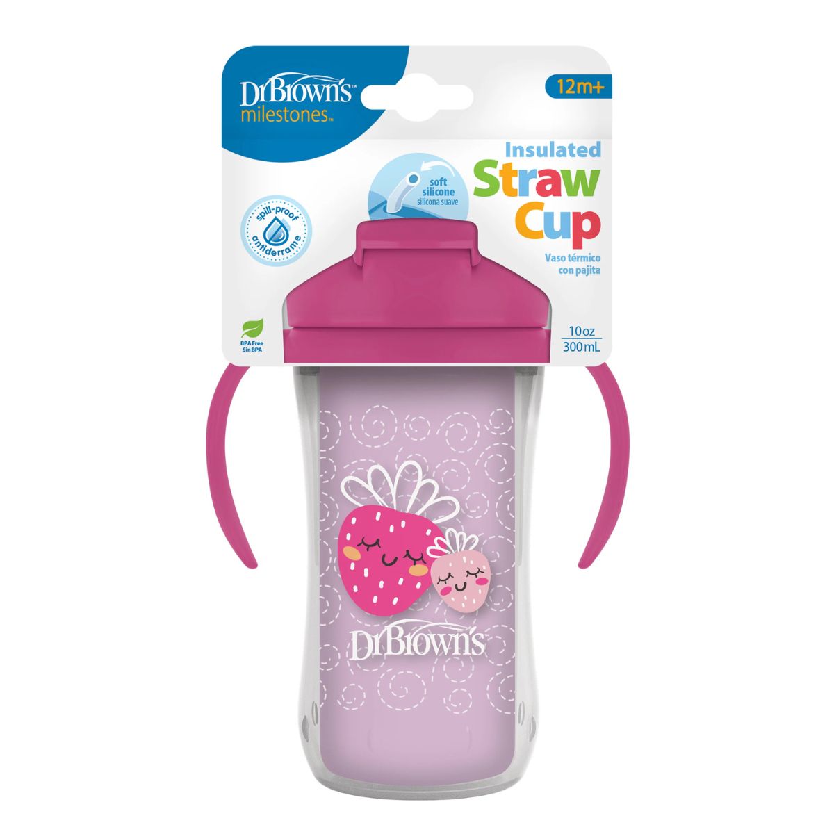 Dr. Brown’s Insulated Straw Cup with Handles (1)