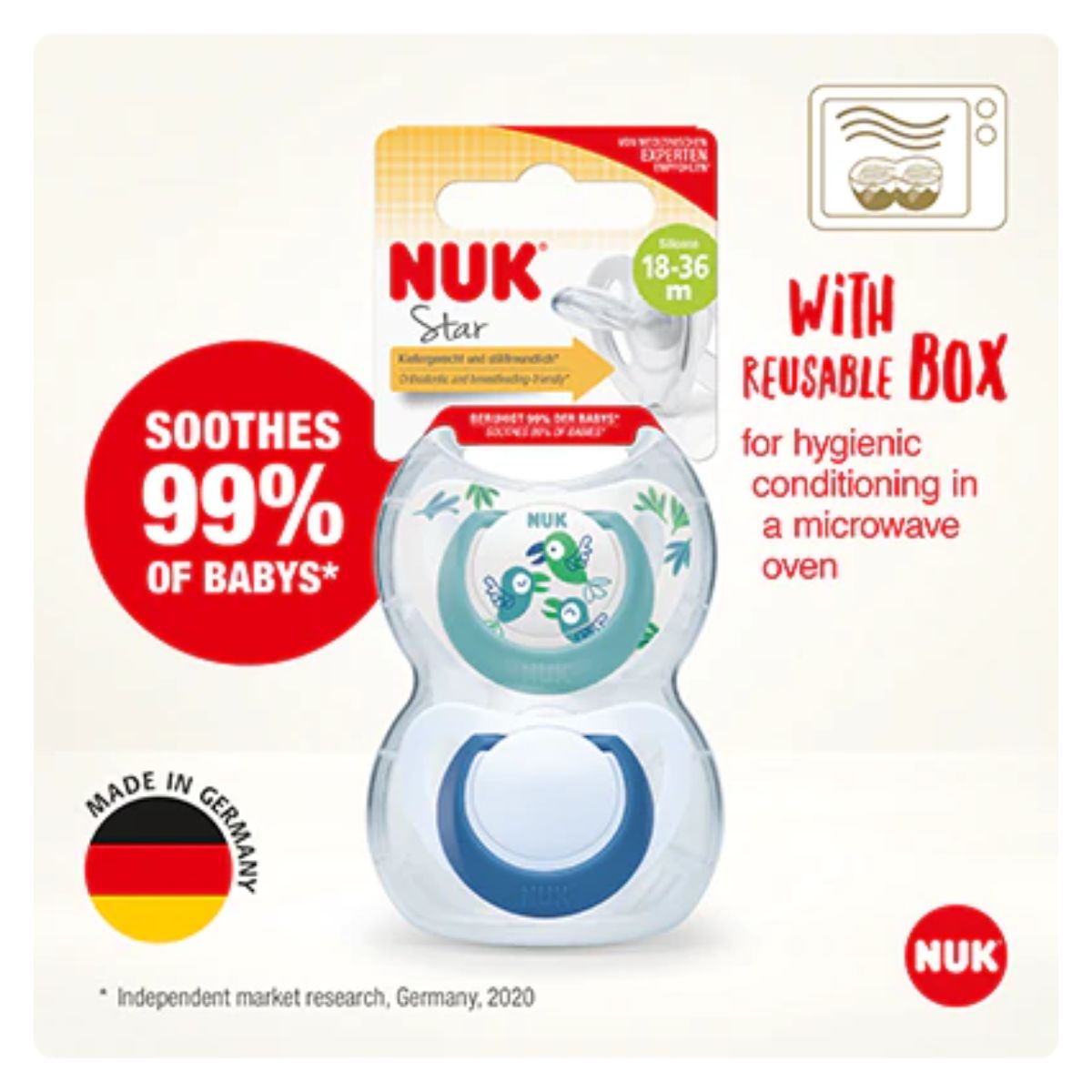 NUK Star Soother (3)