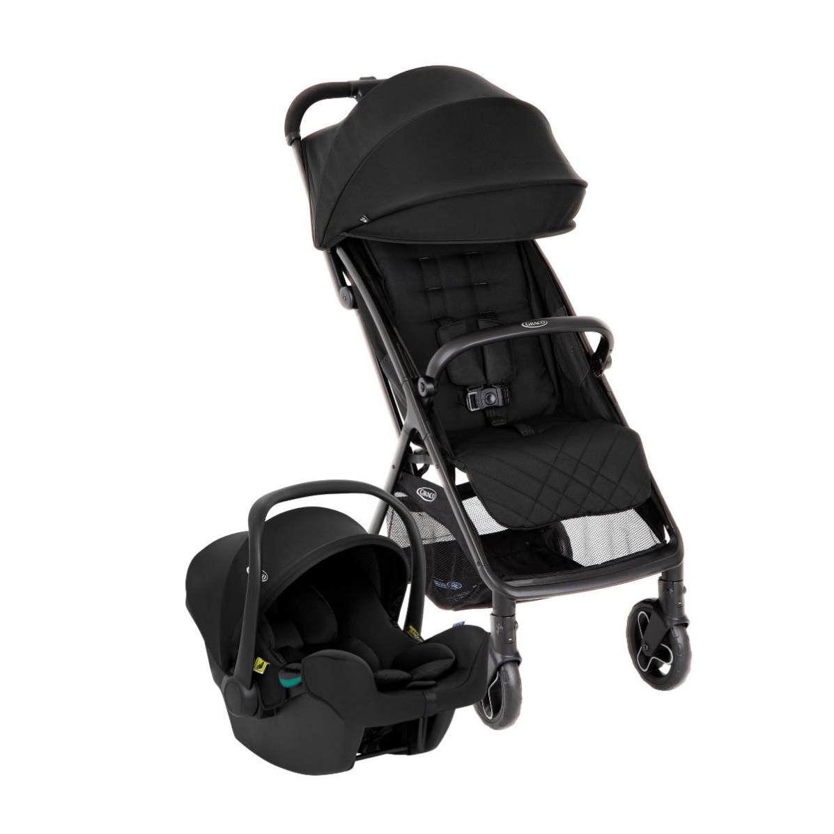 Graco Myavo - Snug Essentials Travel System, Midnight